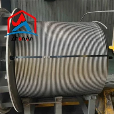 Arame tubular para fabricação de aço