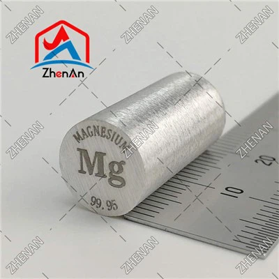 Lingote metálico de magnésio 99,9% puro