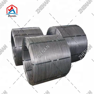 Fabricação de aço usa fio tubular de ferro de cálcio puro Ca/CaFe